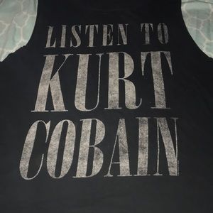 Kurt cobain shirt